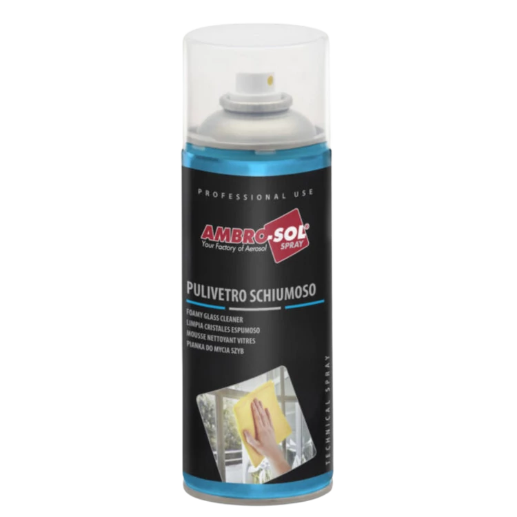 Glass Cleaner (Üvegtisztító hab) aerosol - 400 ml
